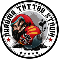 Logo empresa: daruma - tattoo studio