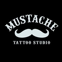 Logo empresa: mustache tattoo studio