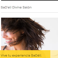 Logo empresa: sadeli divine salon unisex