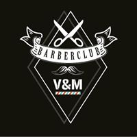Logo empresa: barber club v&m