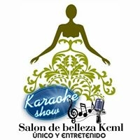 Logo empresa: kcml karaoke, salón de belleza