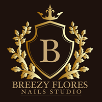 Logo empresa: breezy flores nails studio