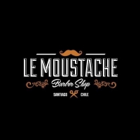 Logo empresa: le moustache barber shop (las condes)