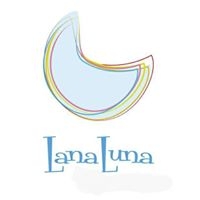 Logo empresa: lanaluna bebes y niños