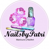 Logo empresa: nails by patri