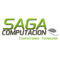 Logo empresa: saga computación (catedral)
