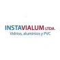 Logo empresa: instavialum vidrios aluminios y pvc