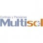 Logo empresa: multisol cortinas y persianas
