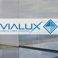 Logo empresa: vialux imagen & diseño