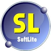 Logo empresa: softlite, software y hardware