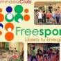 Logo empresa: gimnasio club free sport