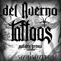 Logo empresa: del averno tattoos