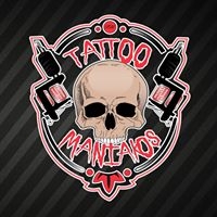 Logo empresa: tattoo maniakos