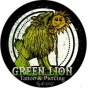 Logo empresa: green lion tattoo and piercing