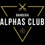 Logo empresa: alphas club barbería