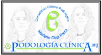 Logo empresa: podología clínica