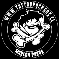 Logo empresa: tattoo rockers (las condes)